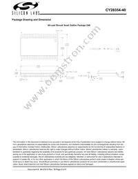 CY28354OXC-400T Datasheet Page 8