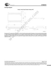 CY28372OXCT Datasheet Page 17