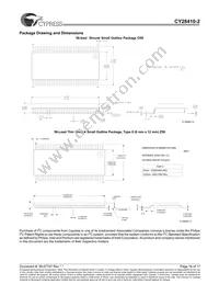 CY28410OXC-2T Datasheet Page 16