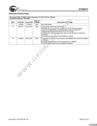 CY28411ZXCT Datasheet Page 19