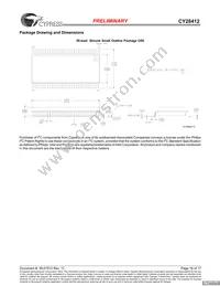 CY28412OXC Datasheet Page 16