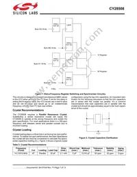 CY28508OXCT Datasheet Page 7