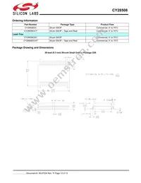 CY28508OXCT Datasheet Page 13