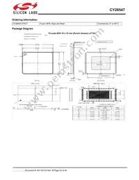 CY28547LFXCT Datasheet Page 23