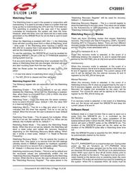 CY28551LFXCT Datasheet Page 15