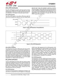 CY28551LFXCT Datasheet Page 17