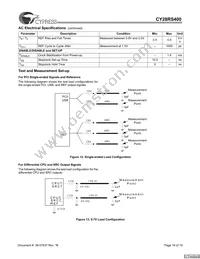 CY28RS400ZXCT Datasheet Page 16