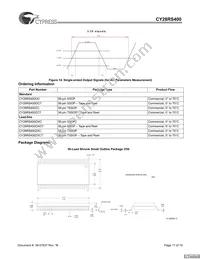 CY28RS400ZXCT Datasheet Page 17