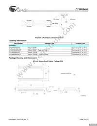CY28RS480ZXCT Datasheet Page 13
