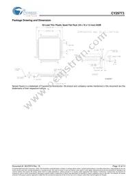 CY29773AXIT Datasheet Page 12