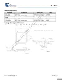 CY29775AXIT Datasheet Page 10