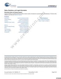 CY2VC521ZXC-2T Datasheet Page 9