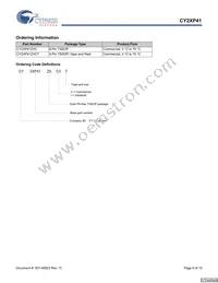 CY2XP41ZXCT Datasheet Page 8