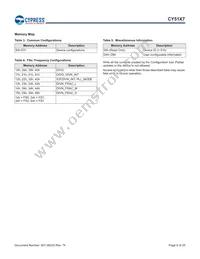 CY5137-1X07I Datasheet Page 6