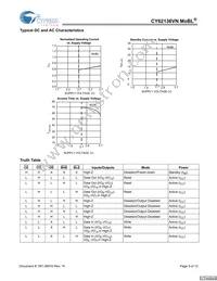 CY62136VNLL-70ZSXET Datasheet Page 9