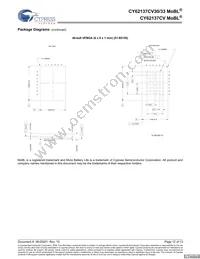 CY62137CVSL-70BAXIT Datasheet Page 12