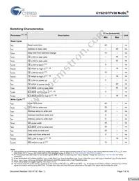 CY62137FV30LL-45BVIT Datasheet Page 7