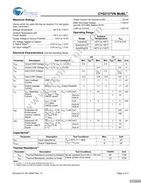 CY62137VNLL-70ZSXET Datasheet Page 3