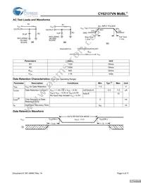 CY62137VNLL-70ZSXET Datasheet Page 4