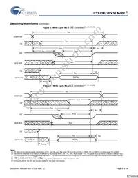 CY621472EV30LL-45ZSXI Datasheet Page 8