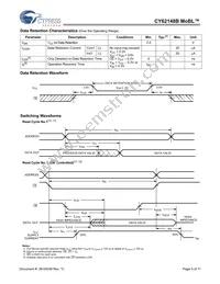 CY62148BLL-70ZI Datasheet Page 5