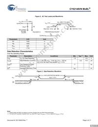 CY62148VNLL-70ZSXIT Datasheet Page 4