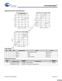 CY62148VNLL-70ZSXIT Datasheet Page 8