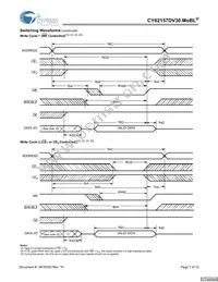 CY62157DV30LL-55ZSXI Datasheet Page 7
