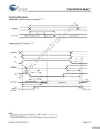 CY62167DV18LL-55BVXIT Datasheet Page 6