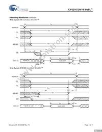 CY62167DV18LL-55BVXIT Datasheet Page 8