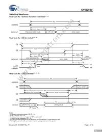 CY62256VLL-70ZXIT Datasheet Page 6