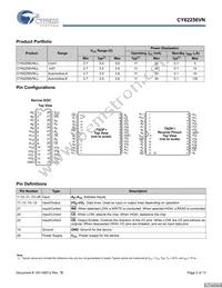 CY62256VNLL-70ZXAT Datasheet Page 2