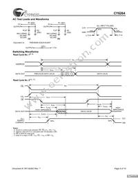 CY6264-70SNC Datasheet Page 4