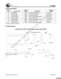 CY6264-70SNC Datasheet Page 8