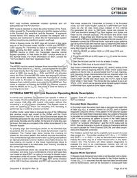 CY7B9234-270JXCT Datasheet Page 20