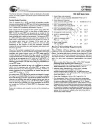 CY7B933-SC Datasheet Page 14