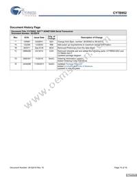 CY7B952-SXCT Datasheet Page 15