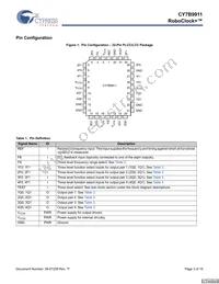 CY7B9911-5JCT Datasheet Page 3