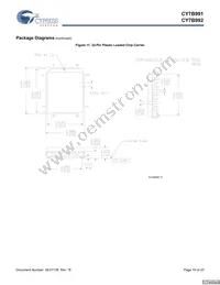 CY7B992-7JXCT Datasheet Page 19