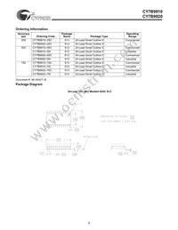 CY7B9920-5SI Datasheet Page 8