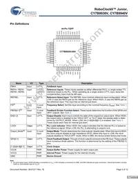 CY7B9940V-5AXIT Datasheet Page 5