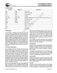 CY7C006A-15AXCT Datasheet Page 4