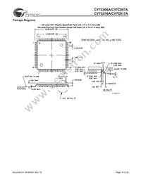 CY7C006A-15AXCT Datasheet Page 18