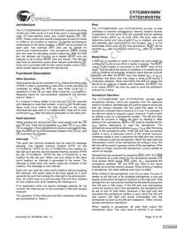 CY7C019V-25AXC Datasheet Page 14