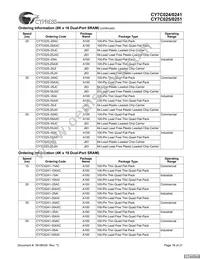 CY7C024-25JXCT Datasheet Page 18