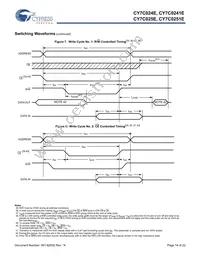 CY7C0241E-25AXCT Datasheet Page 14
