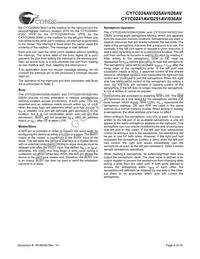CY7C024AV-15AXI Datasheet Page 6