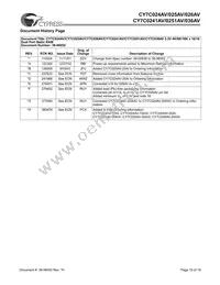 CY7C024AV-15AXI Datasheet Page 19