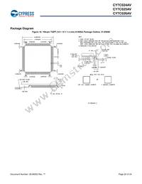 CY7C024AV-20AXCT Datasheet Page 20