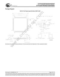 CY7C025AV-20AC Datasheet Page 18